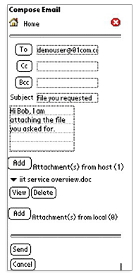 Remote Email Access